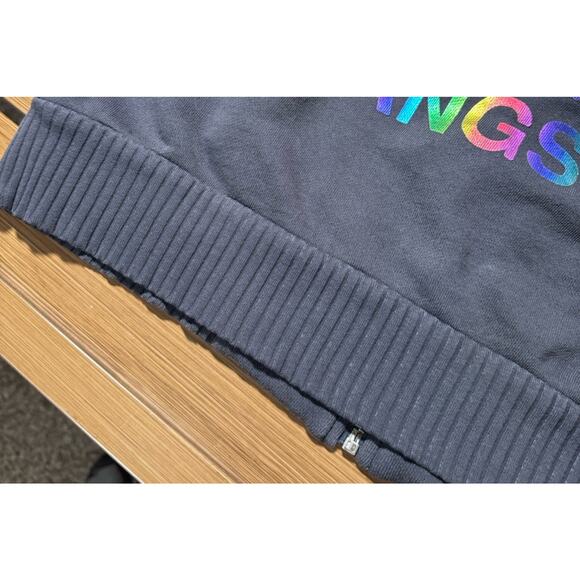 Spiritual Gangster X Grateful Dead Hooded Jacket Black Size Medium ( FLAWS ) - Picture 8 of 8